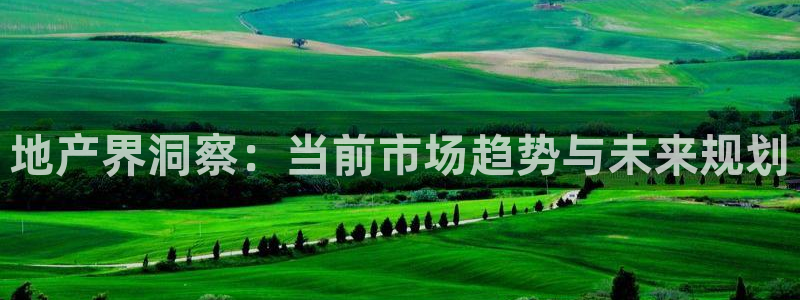 摩登7登录契333OO：地产界洞察：当前市场趋势与未来规划