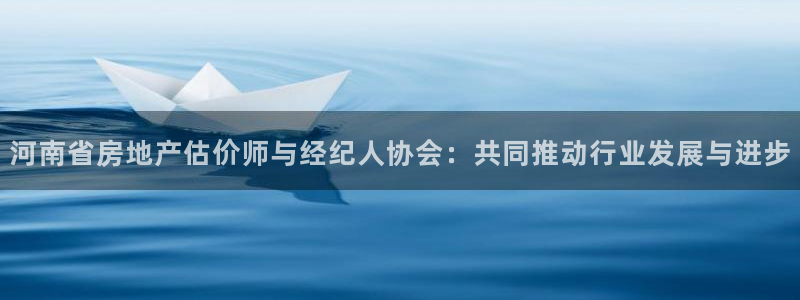 摩登5天7O667：河南省房地产估价师与经纪人协会：共同推动