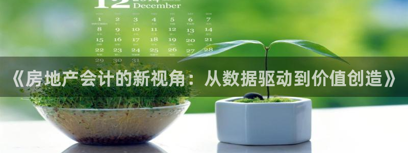 摩登7网彩正规吗：《房地产会计的新视角：从数据驱动到价值创造