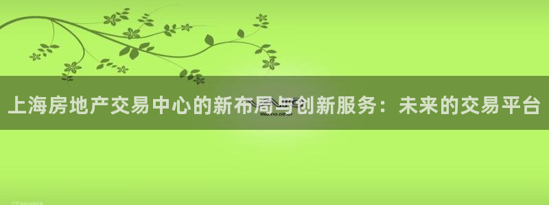 摩登7登录亡333OO：上海房地产交易中心的新布局与创新服务