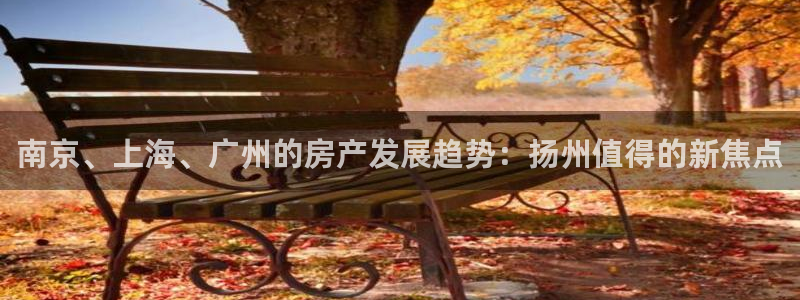 摩登7安全吗：南京、上海、广州的房产发展趋势：扬州值得的新焦