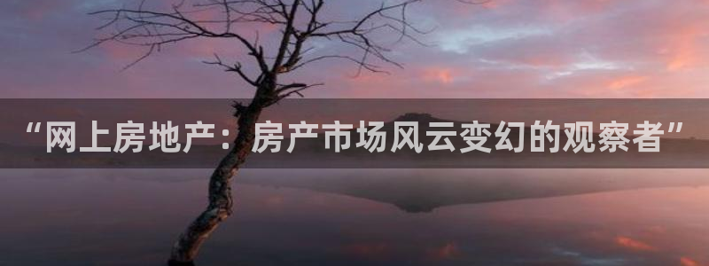 摩登7官方：“网上房地产：房产市场风云变幻的观察者”